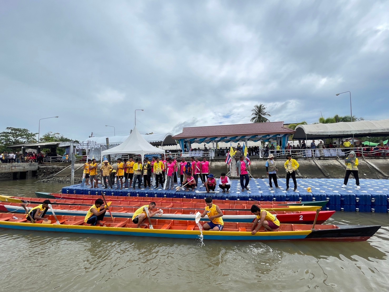 โครงการเเข่งขันเรือพาย ประจำปี 2567 ครั้งที่ 11 ระหว่างวันที่ 28 -29 สิงหาคม 2567 ณ องค์การสะพาน(แพหลวงตำมะลัง) ต.ตำมะลัง อ.เมืองสตูล จ.สตูล